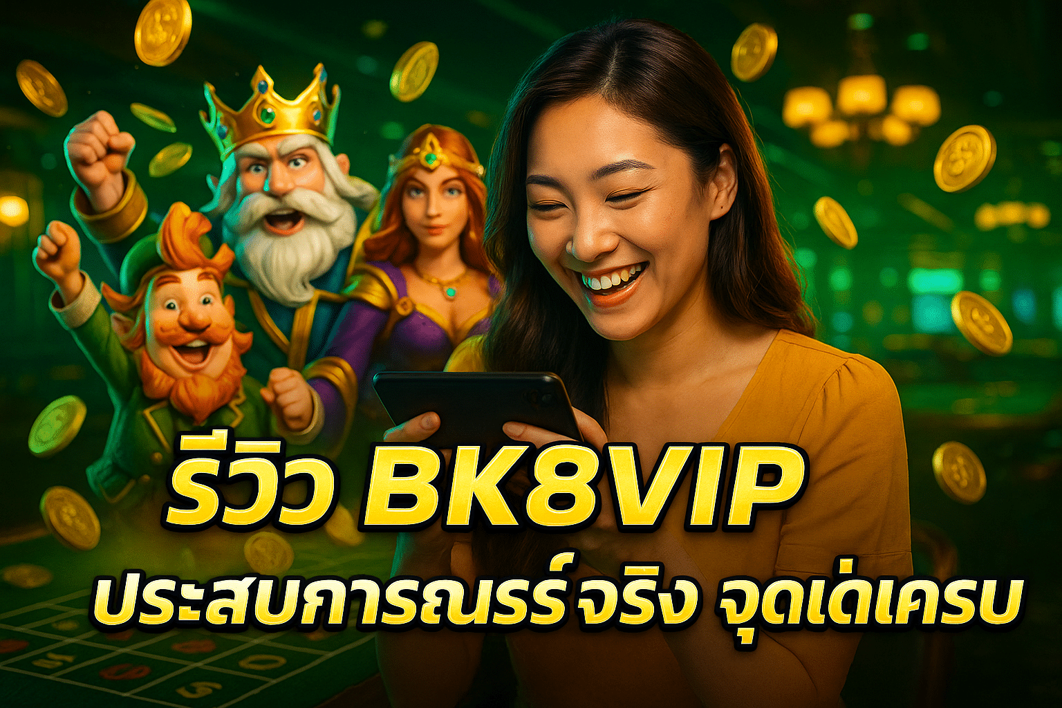 รีวิว BK8VIP ประสบการณ์จริง จุดเด่นครบ