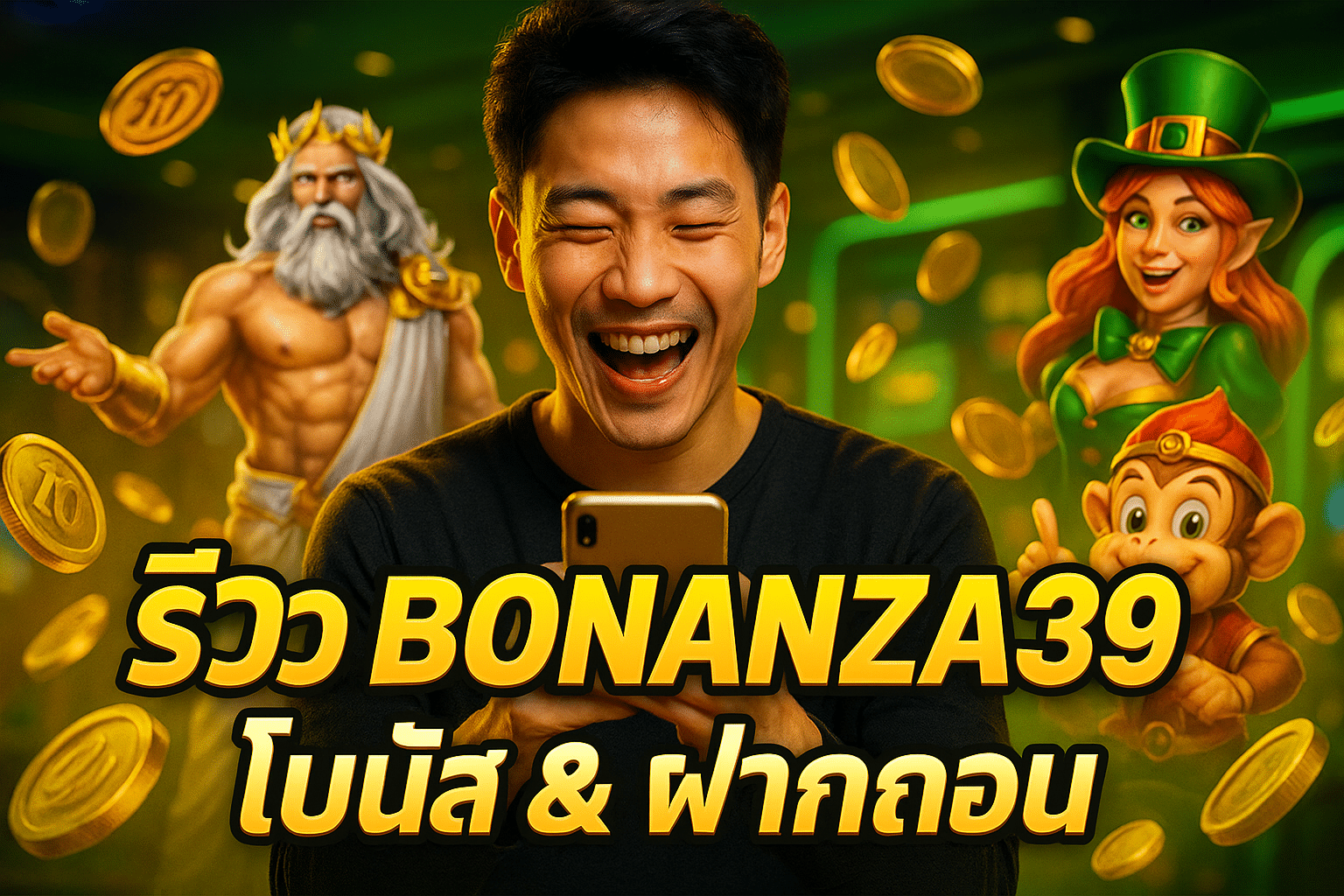 รีวิว BONANZA39 โบนัส & ฝากถอน