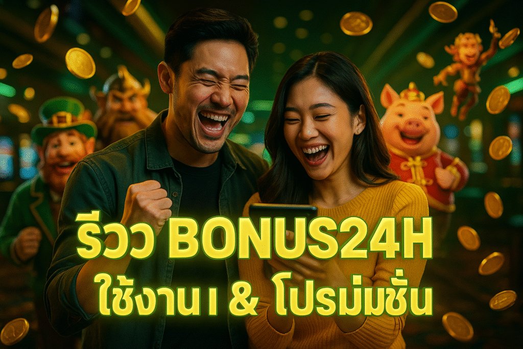 รีวิว BONUS24H ใช้งาน & โปรโมชั่น