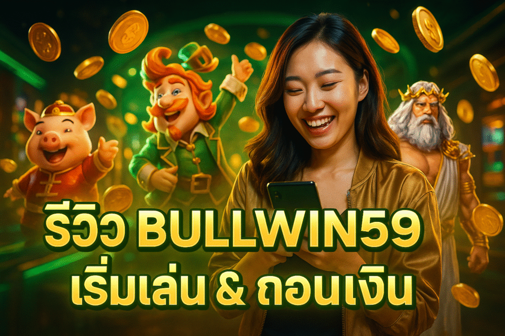 รีวิว BULLWIN59 เริ่มเล่น & ถอนเงิน