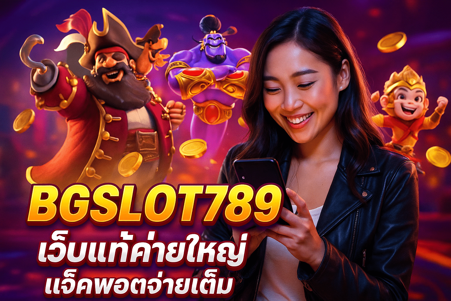 BGSLOT789 เว็บแท้ค่ายใหญ่ แจ็คพอตจ่ายเต็ม