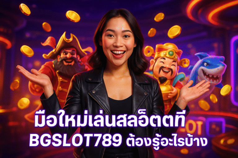 มือใหม่เล่นสล็อตที่ BGSLOT789 ต้องรู้อะไรบ้าง