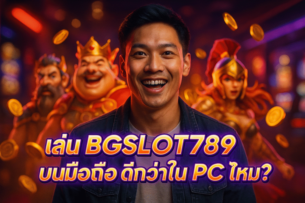 เล่น BGSLOT789 บนมือถือ ดีกว่าใน PC ไหม?
